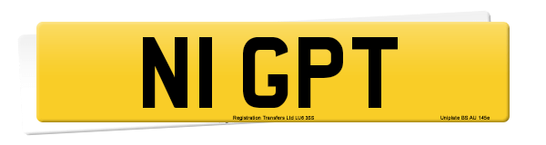 Registration number N1 GPT